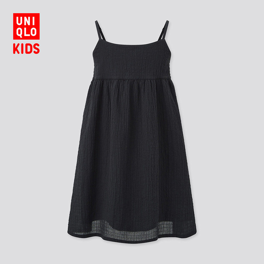 Uniqlo Kids Girls Suspenders Dress Summer 440510 UNIQLO