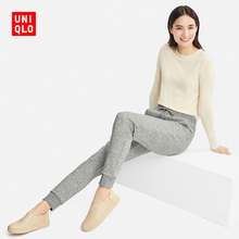 99元 UNIQLO 优衣库 408694 女士仿羊羔绒运动长裤