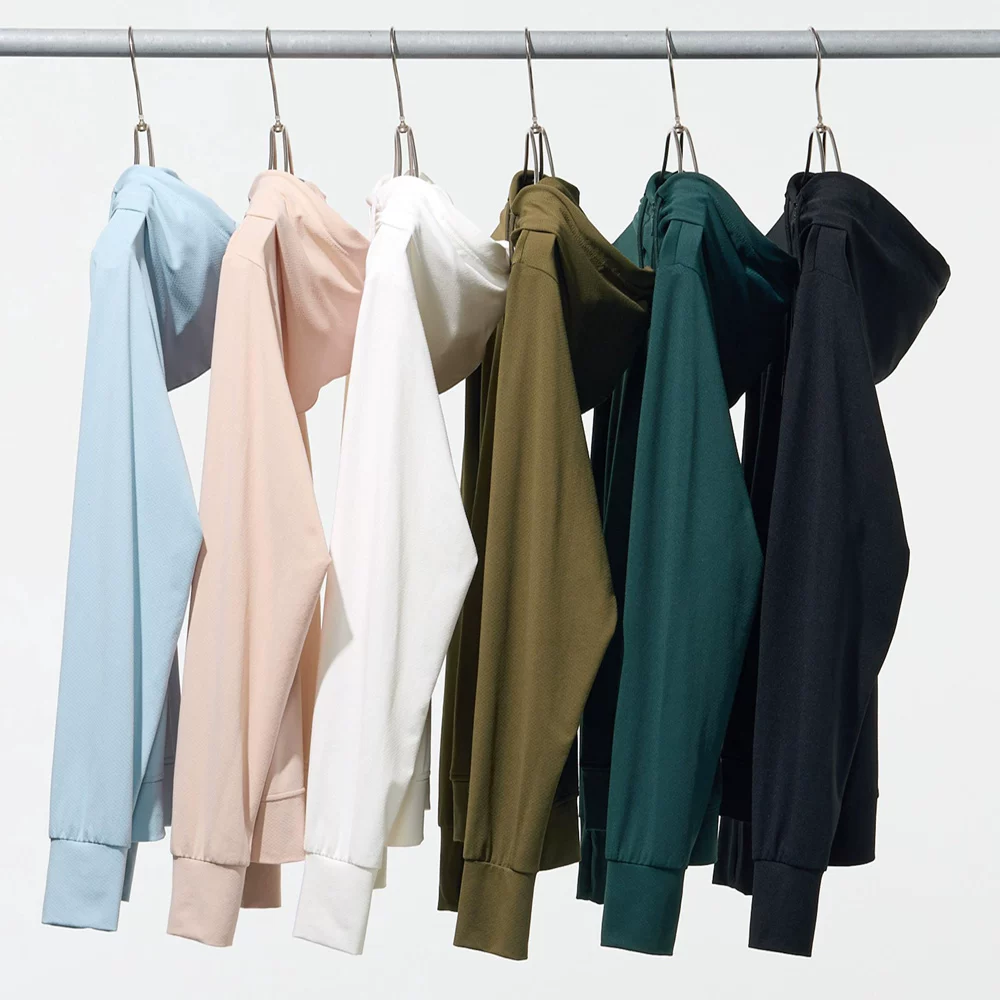 Женская одежда Uniqlo с протестированной UPF100+ AIRism анти-UV сетчатая кардиган защита от солнца 465748 476113