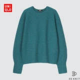 Uniqlo, шерстяной трикотажный фонарь, свитер, лонгслив, 3D