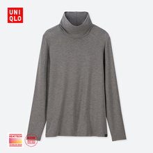 59元 优衣库UNIQLO 女装 HEATTECH EXTRA WARM两翻领T恤(长袖) 408242