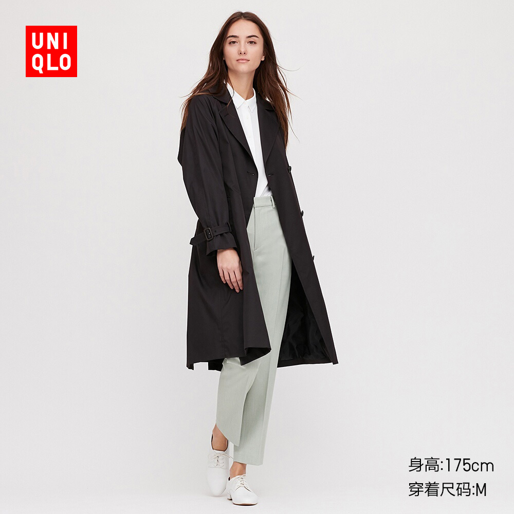 UNIQLO WOMEN's CASUAL TRENCH COAT 424589 UNIQLO