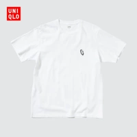 Uniqlo UT Мужская/женская манга круглая шея с коротки