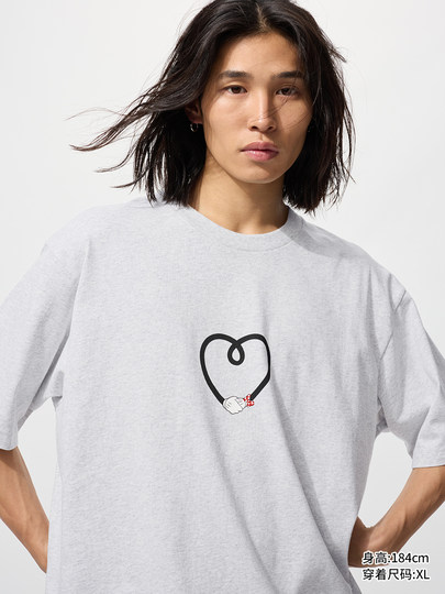 Uniqlo Herren- und Damen-UT-Disney-Print-Kurzarm-T-Shirt 483272