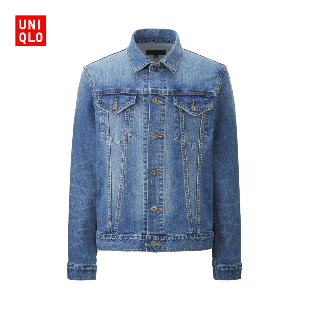 uniqlo men's denim jacket