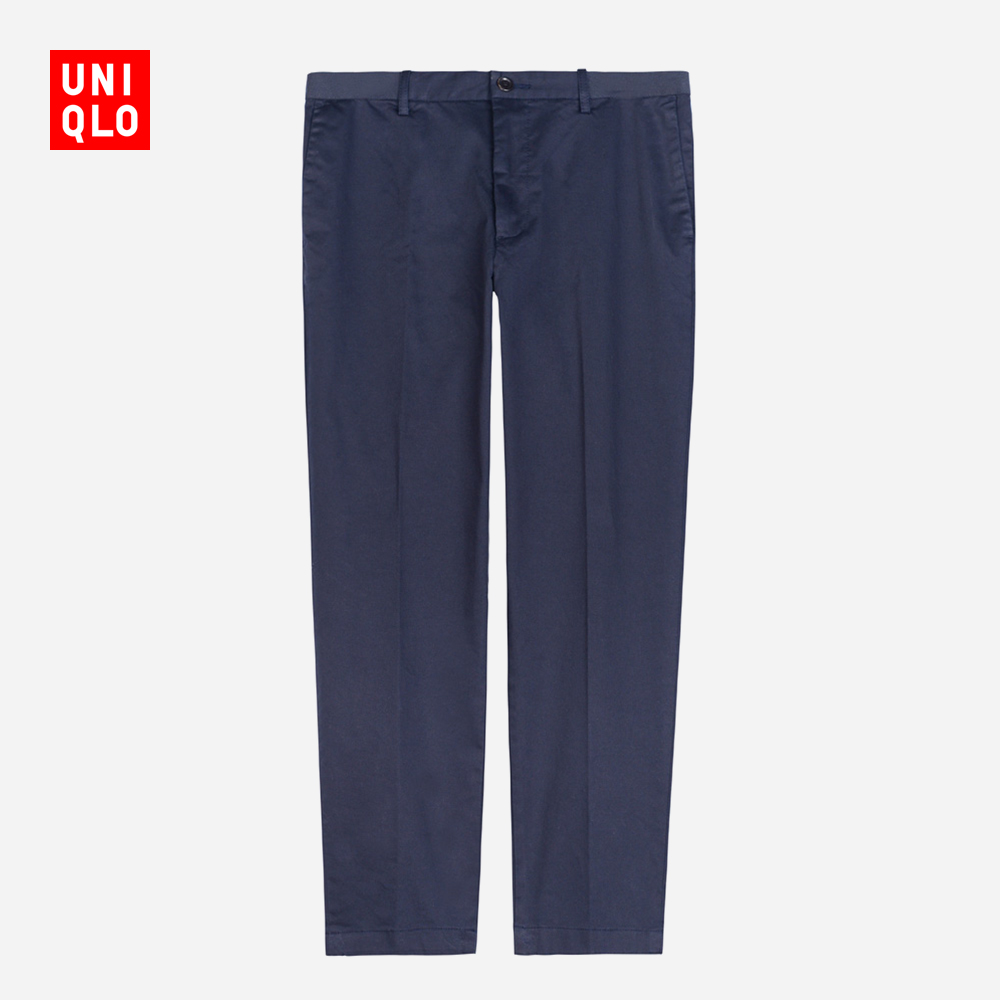 【特别尺码】男装 EZY棉质九分裤 412877 优衣