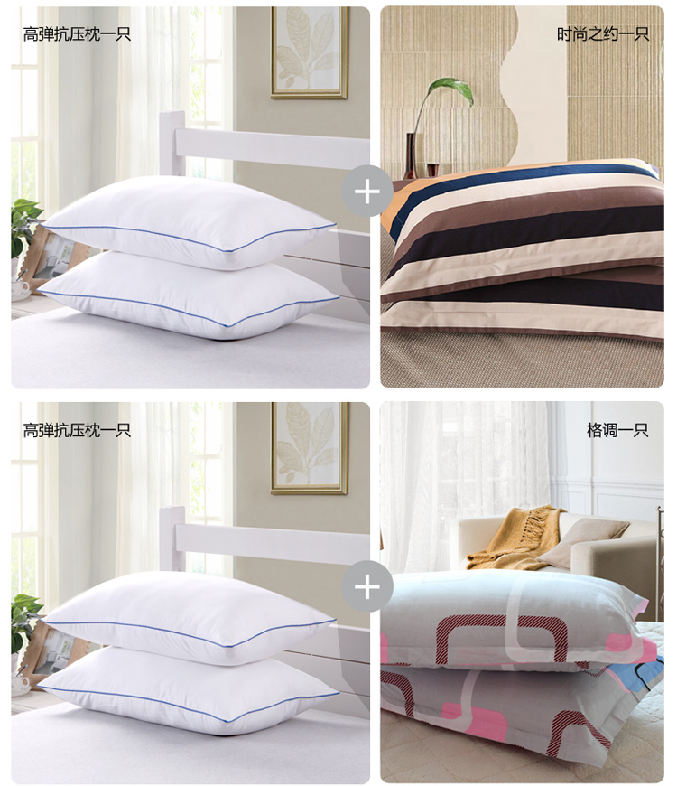 Học sinh gối đơn gối cổ gối ngủ tập thể gối cộng với gối đặt một cặp 2 đầu người lớn nam và nữ gối trúc điều hòa