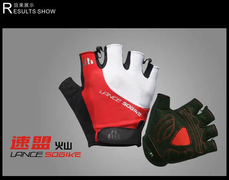 Gants pour vélo mixte LANCE SOBIKE - Ref 2245077 Image 8