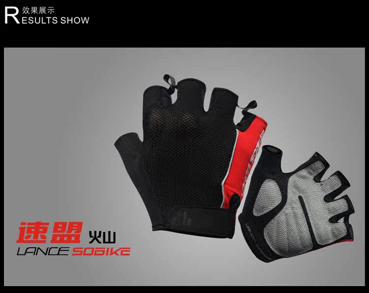 Gants de cyclisme mixte LANCE SOBIKE - Ref 2245126 Image 7