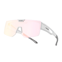 Captain Tas cycling glasses myopia sunglasses womens windproof sand fog set glasses color-changing glasses mens outdoor sports equipment