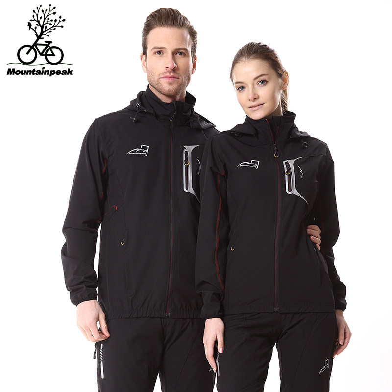 MTP spring, autumn and winter riding windbreaker long-sleeved suit men's and women's casual cycling clothing outdoor sports skin clothing windproof