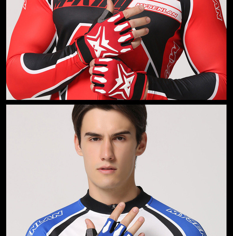 Gants pour vélo mixte MYSENLAN - Ref 2238479 Image 24