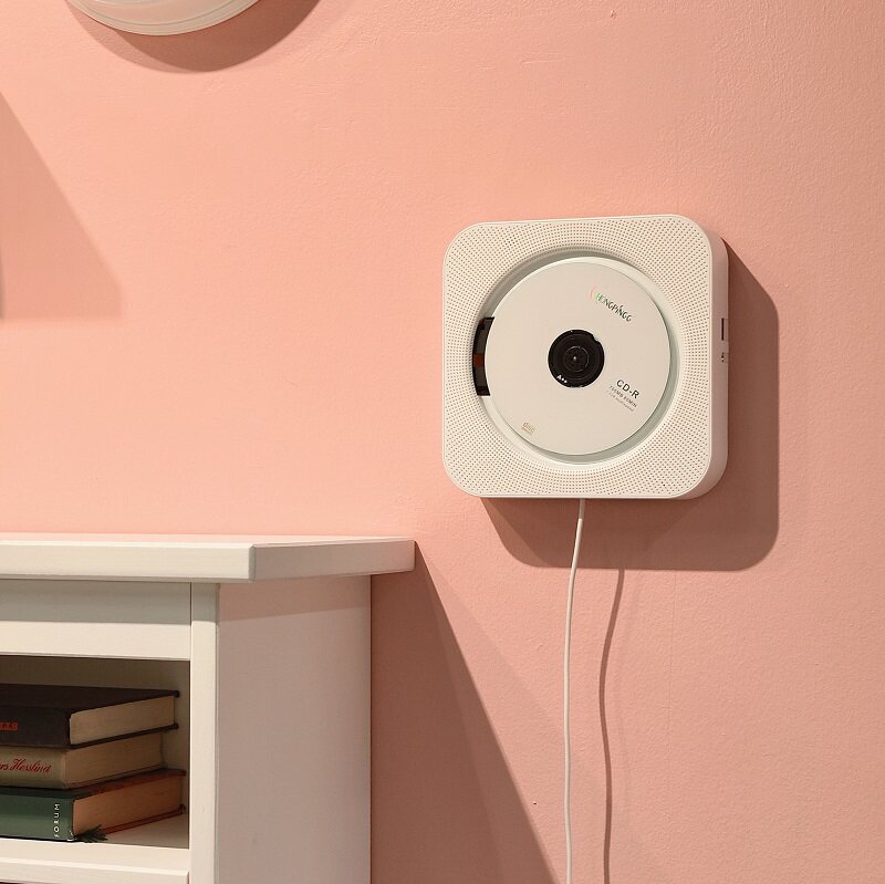 Bluetooth ins Vinyl CD Album reproduction CD Plug-in machine Wall-mounted DVD disc English shaking Portable prenatal education