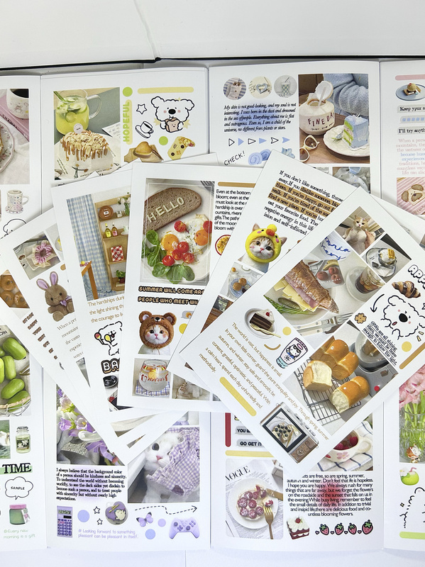 Issue 11 In-Stock A6 (60 Sheets) Korean-Style Planner Stickers • Spring Special • Fresh and Non-Repetitive Collage Issue 11 In-Stock A6 (60 Sheets) Korean-Style Planner Stickers • Spring Special • Fresh and Non-Repetitive Collage