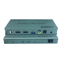 4K1080P60 digital high-definition video acquisition card box computer mobile phone USB30i free of drive live PS4switch