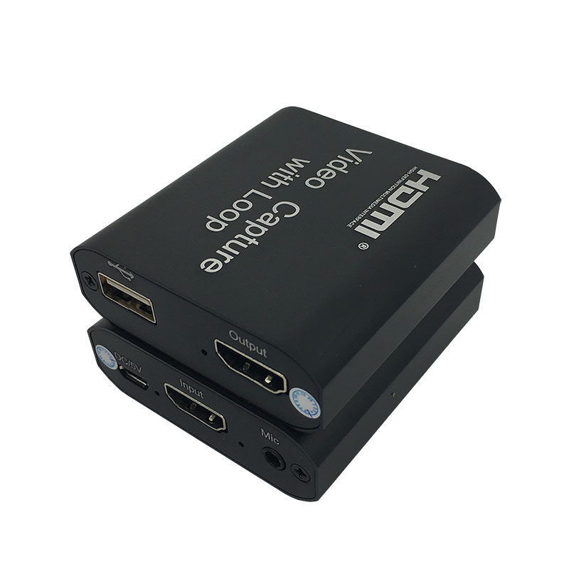 USB computer HD capture card hdmi video card mobile phone free drive ring out recording with audio live PS4 game 1080