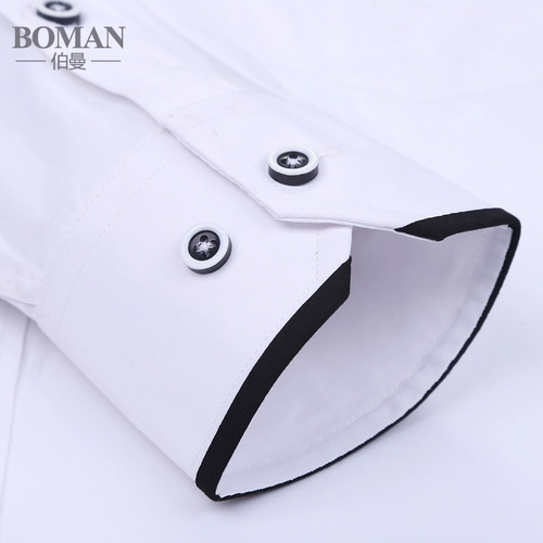 伯曼 Весенняя приталенная рубашка, китайский стиль