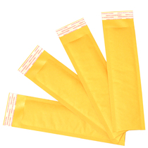 Long strip bubble envelope cowhide bag ziplock bag calligraphy and painting express packaging 110x450 350 factory spot per box
