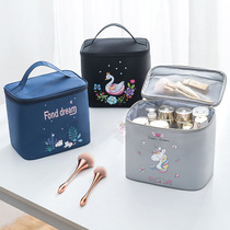 Han Edition Makeup Bag Large Capacity New Cute Portable Hand Makeup Box Student Online Red Cosmetics Containing Box