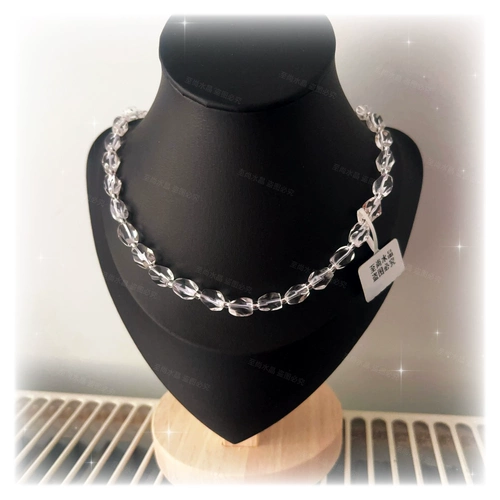 Белый белый кварц с косичкой, короткая длинная модная природная руда, подарок на день рождения