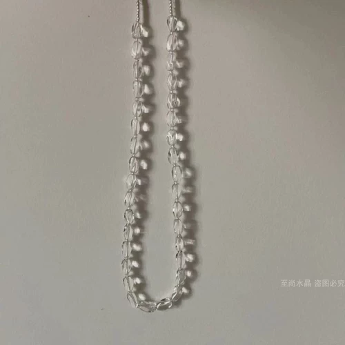 Белый белый кварц с косичкой, короткая длинная модная природная руда, подарок на день рождения