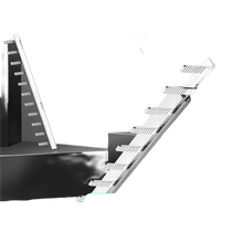 Bull air switch connection strip 2p leakage air switch connecting piece copper bar 1p bus terminal block guide bar