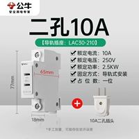 Модульные два отверстия 10a+ plug