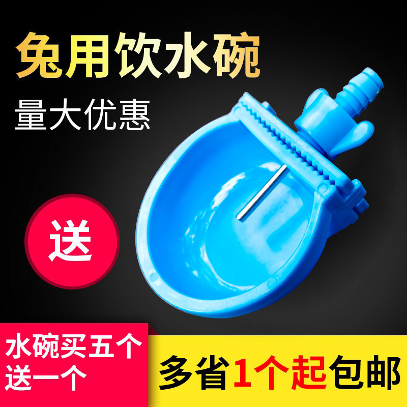 兔子饮水器自动喂水喂喝水的水碗水壶兔用饮水碗养殖场专用饮水嘴