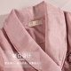 Flannel robe women's autumn and winter long bathrobe thin spring and autumn coral velvet pajamas long-sleeved dressing gown to keep warm