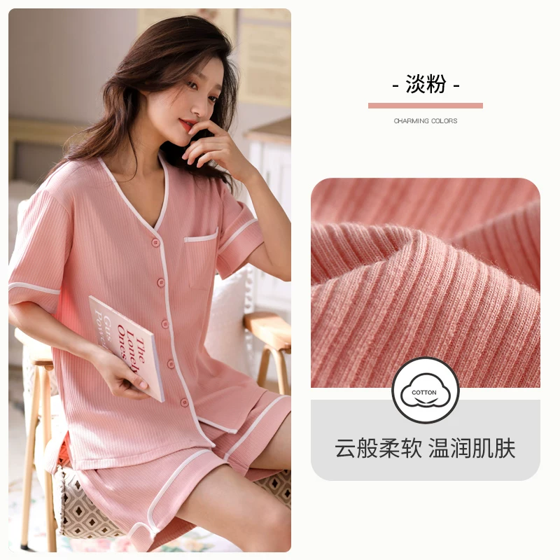Пижама для отдыха из семейного набора Summer pijama, тонкие шортики, кардиган, комплект, с коротким рукавом