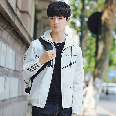 【团促网】秋季新款潮流男士修身夹克衫外套道