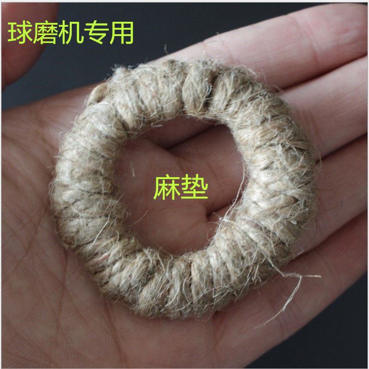 Factory direct mining ball mill hemp rope pad rubber pad ball mill bolt matching hemp rope washer