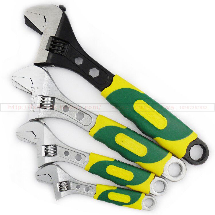 SD Shengda multi-function adjustable wrench Pipe wrench Live plum wrench 3-in-1 live wrench