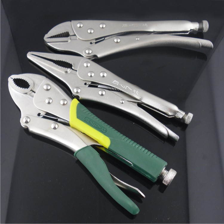 SD Shengda Tools Flat Tsui Tip Round Nozzle Welding Fixed Pliers Large Opening Adjustment Effort-Saving Pliers