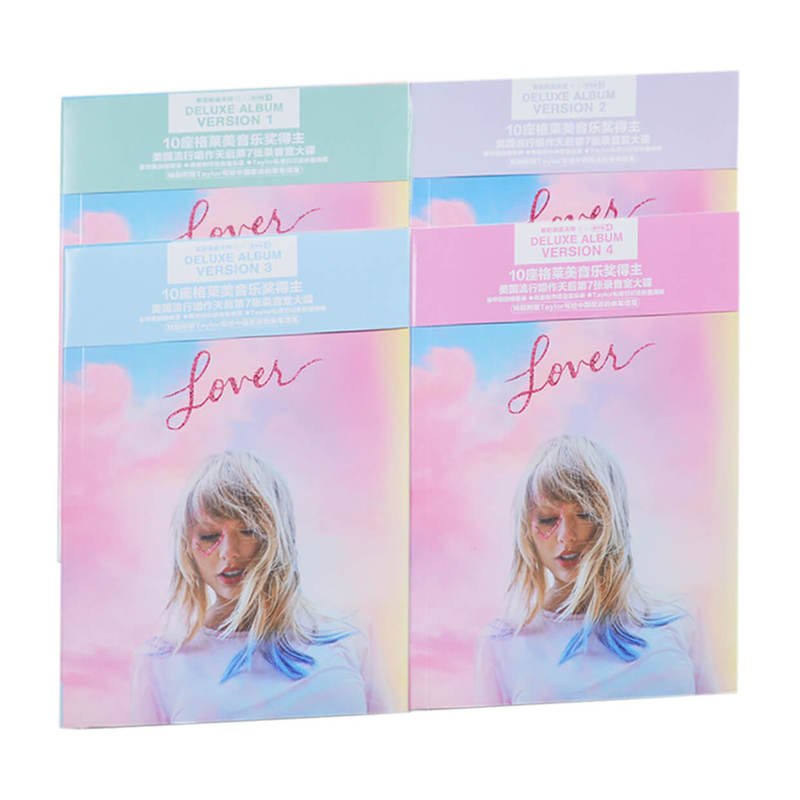 Authentic Taylor Swift Deluxe Edition Taylor Swift Lover 4Cd+Poster+Notes Authentic Taylor Swift Deluxe Edition Taylor Swift Lover 4Cd+Poster+Notes