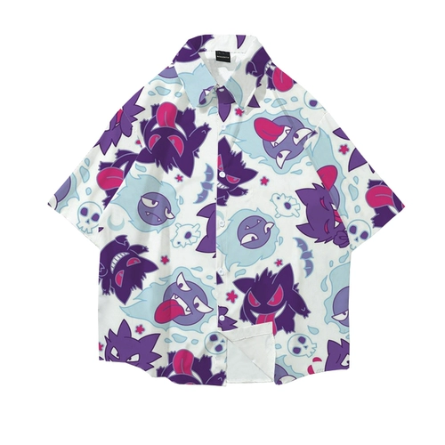 Пляжная летняя зеленая рубашка, подходит для подростков