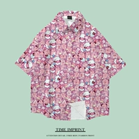 Розовый, короткий рукав