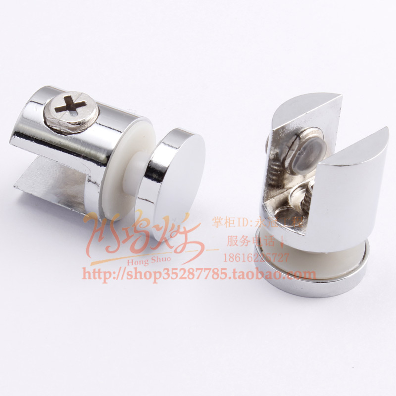 Glass cabinet compartment clip Glass partition clip Glass clip Laminated board clip Laminated board clip Single-sided hooded