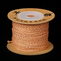 1.5mm橘粉加金（一卷20米）