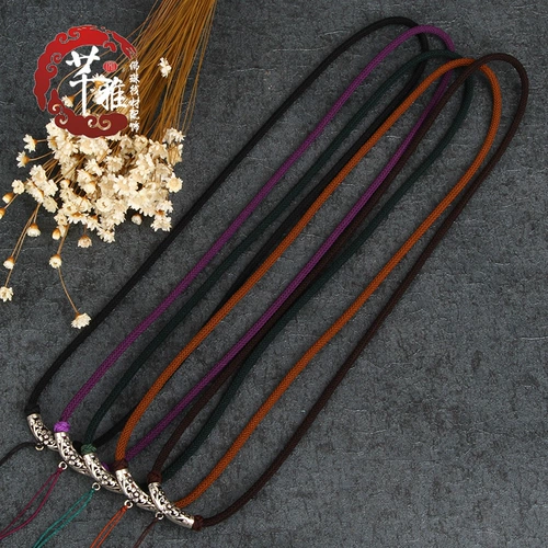 芊雅 Аксессуары, янтарная изумрудная подвеска, свитер, ремешок, 4мм