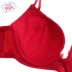 bodypops Yilian New Benming Year Red Bra Lady Dễ thương Bowknot Underwear Sexy Gathering Bra - Cộng với kích thước Bras