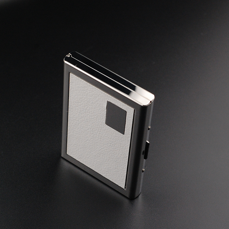 Bộ thẻ RFID nfc bàn chải chống trộm ví chống tàng hình ví tiền đặt nam siêu mỏng nữ nhỏ gói thẻ kim loại nhỏ - Chủ thẻ ví da nam