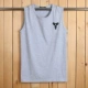 Áo thể thao đặc biệt hàng ngày áo thun nam tay áo cotton thoáng khí rộng vai mùa hè thanh niên buông thả - Áo vest cotton áo ba lỗ gym