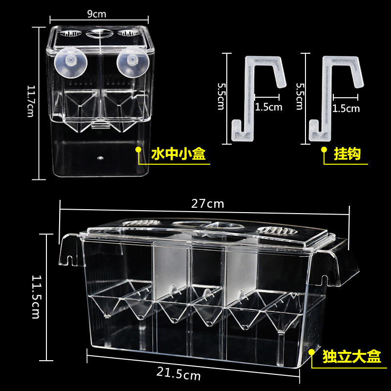 鱼缸中的生命守护者：繁殖隔离盒与育幼神器
