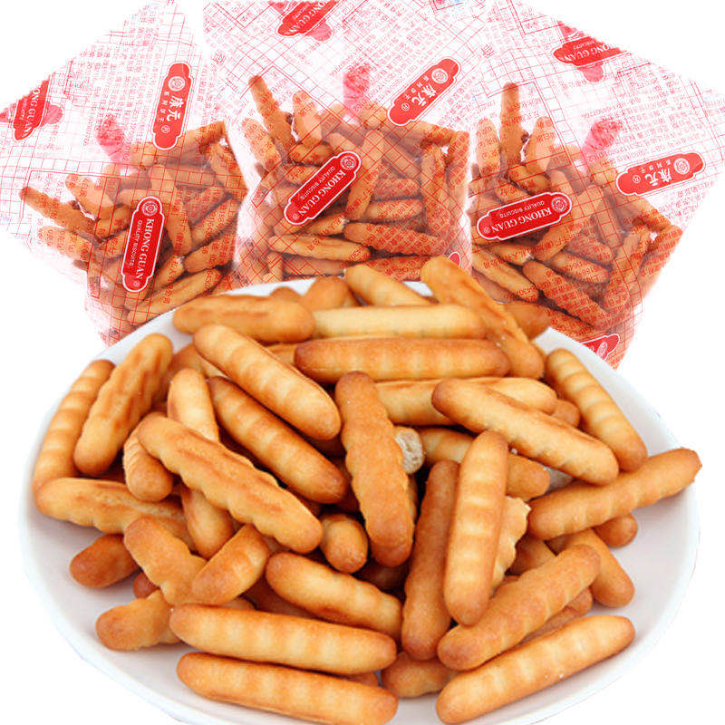 Authentic Kanganyuan Fragrant Crisp finger biscuit with a taste of 1 RMB99  a pack as a child