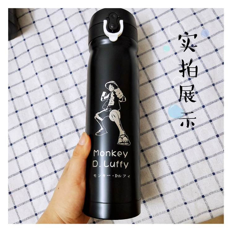 Cup One Piece Cup Choba Road Fly Aisolon Xung quanh Inox cách nhiệt Cup Anime Gift Nam Sinh nhật