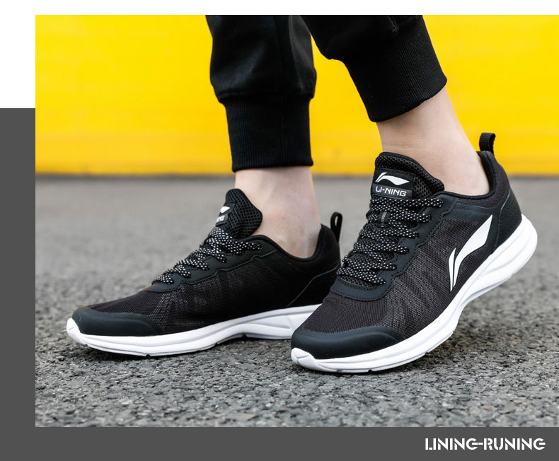 Giày chạy bộ Trung Quốc Li Ning Giày nữ mùa thu 2018 cho học sinh mùa thu nhẹ thoáng khí Những người yêu thích giày chạy giày thể thao giày chạy bộ asics
