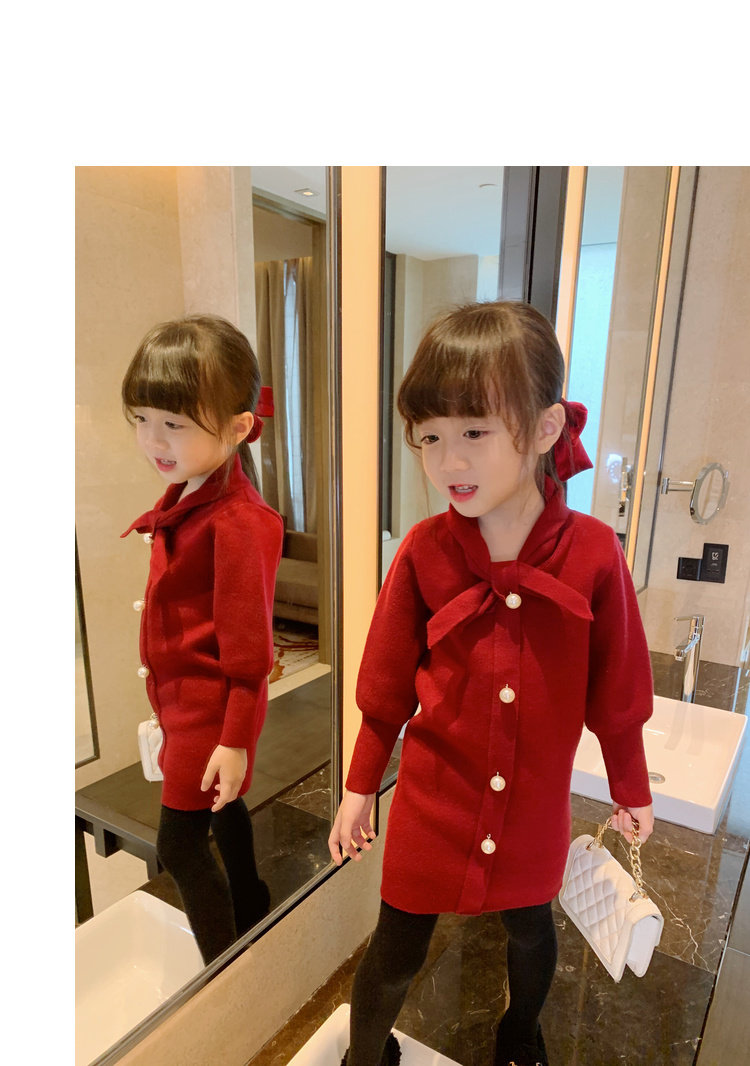 Amybaby семья из троих детской одежды красный китайский Новый год семья Пакет мать и дочь Пакет юбка девочки ребенок Канун Нового года amybaby 