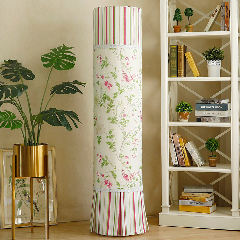 New Pint Beauty Skyline Wisdom Guili Platinum I Cool Corolon Sea Letter Round Cabinet Machine Cylindrical Bird and Tree Air Conditioning