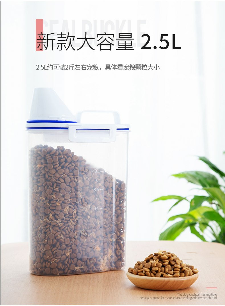 Petstwo thức ăn cho mèo thùng thức ăn cho chó - Cat / Dog hàng ngày Neccessities Bát ăn inox cho chó